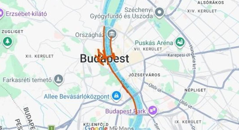 Futóverseny miatt forgalomkorlátozás lesz a hétvégén Budapest négy kerületében