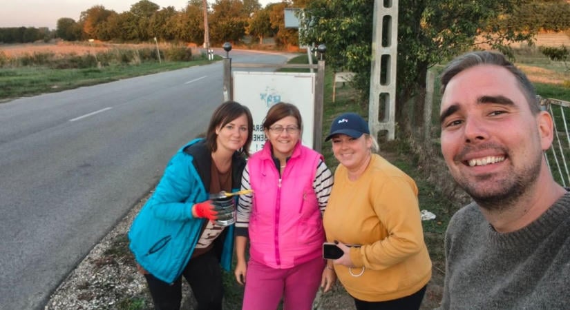 Összefogott Tevel: a helyiek saját kezükkel újítják meg a falu utcáit
