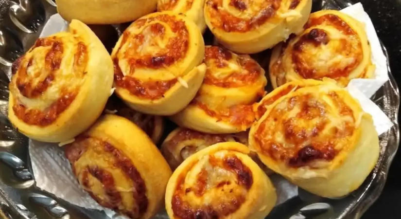 Házi pizzás csiga recept: jobb, mint a bolti és sokkal egészségesebb is