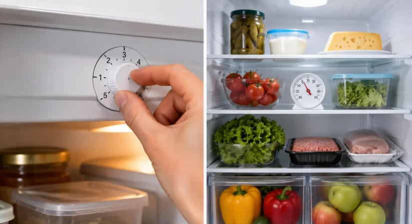 Nem 1, de nem is 6 fok: így érdemes beállítani a hűtőszekrényt, hogy minél kevesebb áramot fogyasszon