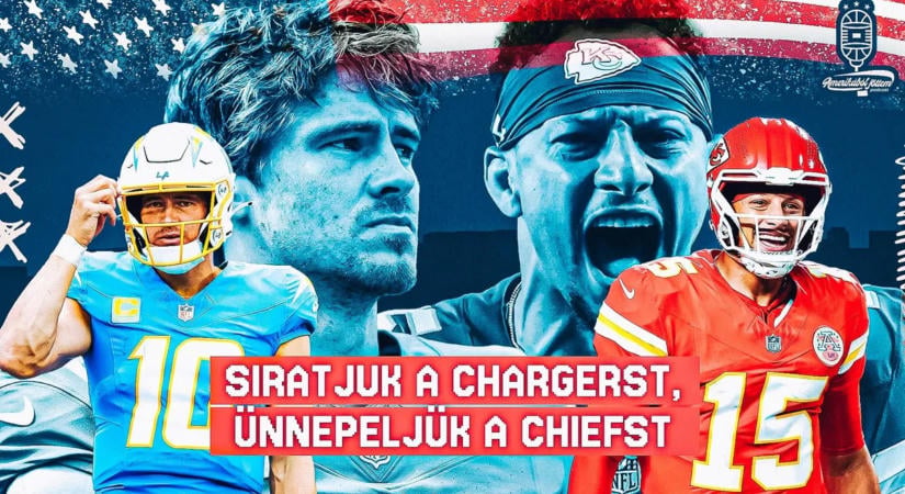 Amerikából jöttem: siratjuk a Chargerst, ünnepeljük a Chiefst, Caleb Williams meg...