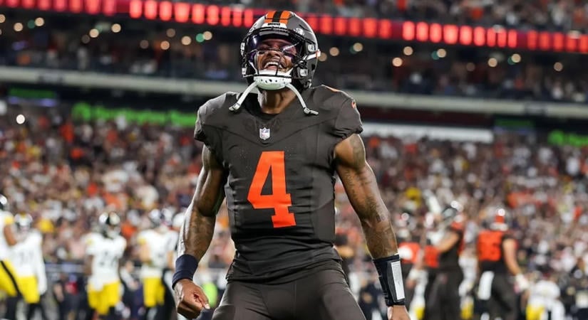 56 yardos hajrában szerzett mezőnygóllal verte a Browns a Steelerst – videó