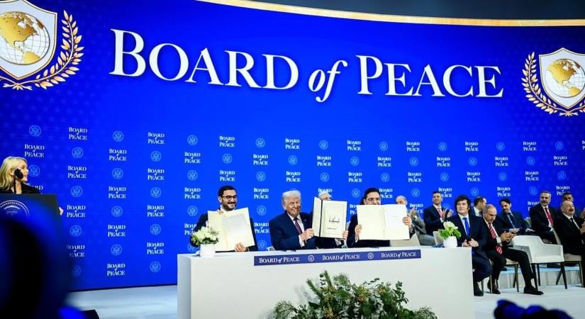 Gázai újjáépítési terv: 2,45 milliárd dolláros programot jelentett be a Board of Peace