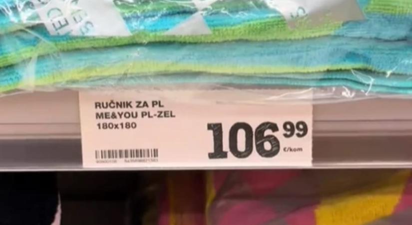 „A horvát turizmusnak vége” – 106 euróért kínált törölköző borzolja a kedélyeket Dubrovnikban