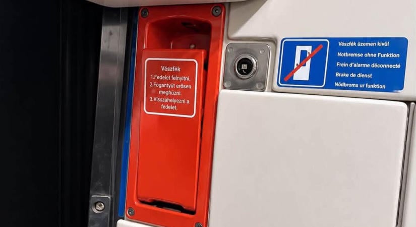 Meghúzta a vészféket, majd leszállt Hajdúhadházon