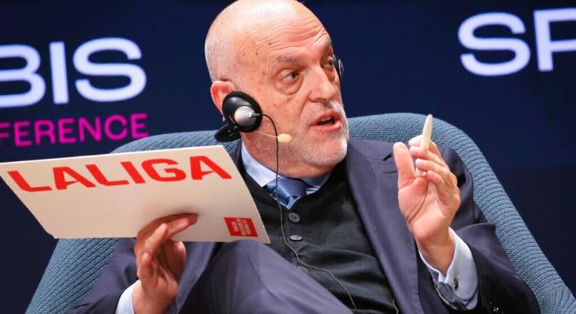 Áll a bál Spanyolországban: A spanyol liga elnöke a náci propagandához hasonlította a Real Madrid TV-t