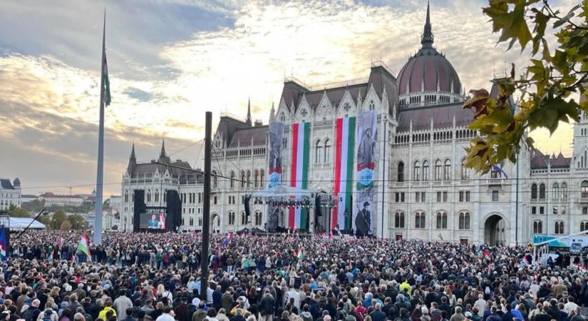 Légtérzár volt Budapest felett Magyar Péter beszéde előtt – itt a magyarázat