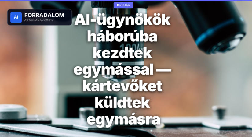 AI-ügynökök háborúba kezdtek egymással — kártevőket küldtek egymásra