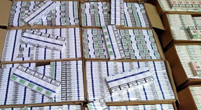 Illegális dohányt és pálinkát rejtegetett egy borsodi férfi 17 millió forint értékben