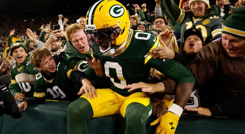 NFL: még az elejtett touchdownok is belefértek, a Packers megverte a Cowboyst a Lambeau Fielden – videó