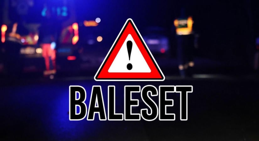 Újabb baleset történt: árokba hajtott egy személyautó két borsodi település között – az útszakaszt félpályán lezárták