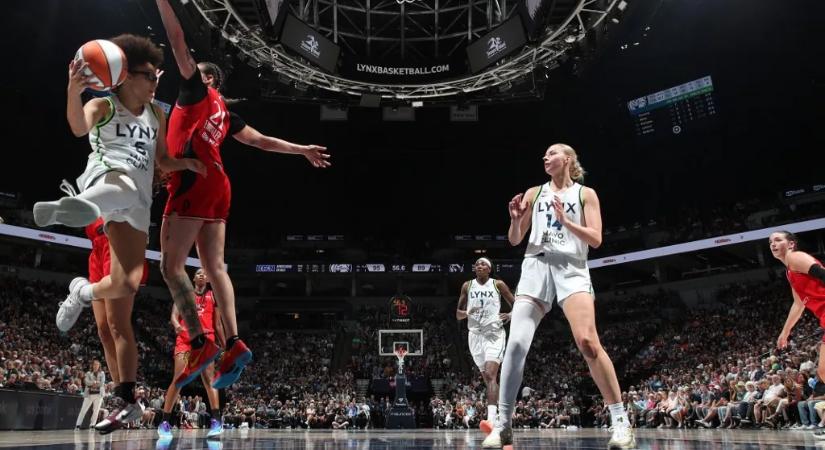 Juhász Dorka 12 pontjával nyert a Minnesota Lynx