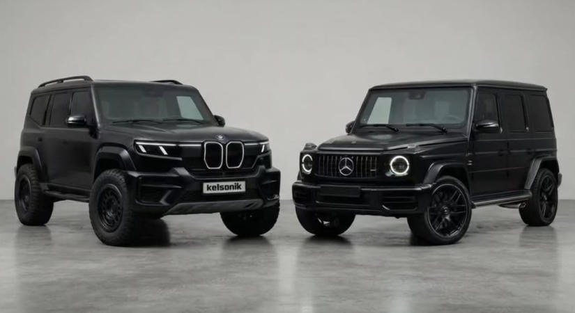 Így festhet a Mercedes G kockaterepjáró BMW-től érkező új riválisa