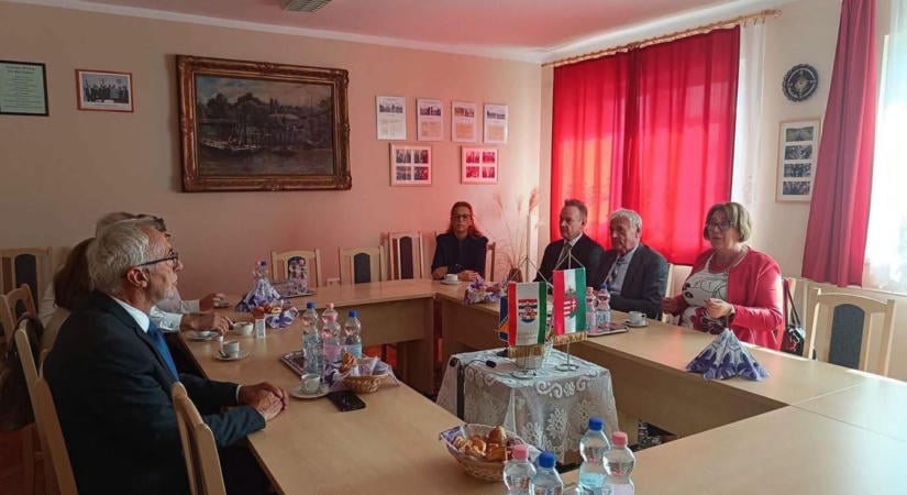 A bosznia-hercegovinai Kiseljak küldöttsége Kópházán