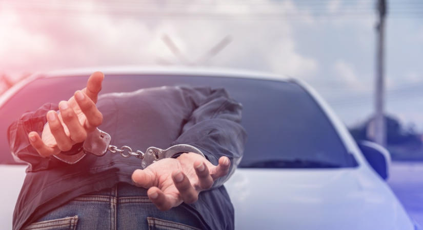 Ököllel támadt a rendőrökre, majd a kutyát is megtámadta, végül könnygázzal sikerült leszerelni