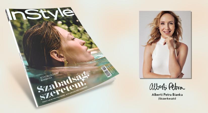 Megjelent az InStyle nyári lapszáma, címlapon Schoblocher Barbi, fő témánk a szabadság