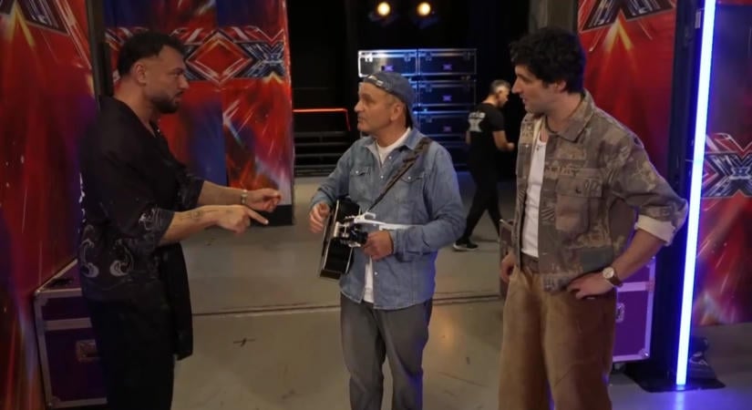 Komoly vita robbant ki az X-Faktorban, Gáspár Laci még a versenyző után is rohant