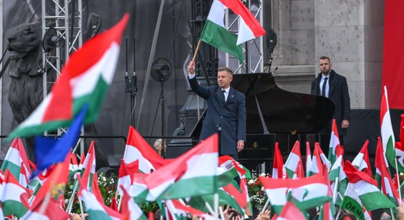 Magyar Péter: 1956-ban az elnyomó hatalom a saját népével találta szemben magát
