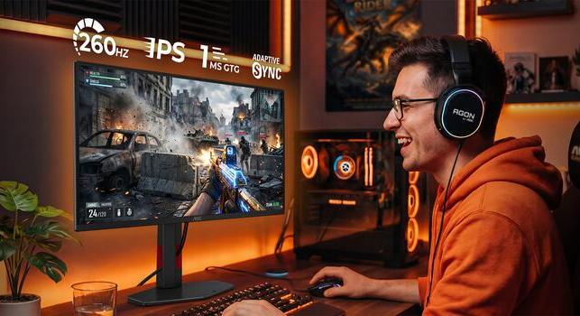 Az AOC új esport monitorja piszkosul gyors, de nem kell érte bankot robbantanunk