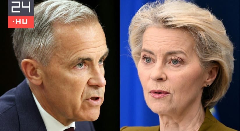 Von der Leyen: dolgozunk azon, hogy Kanada legyen az EU első társult tagja