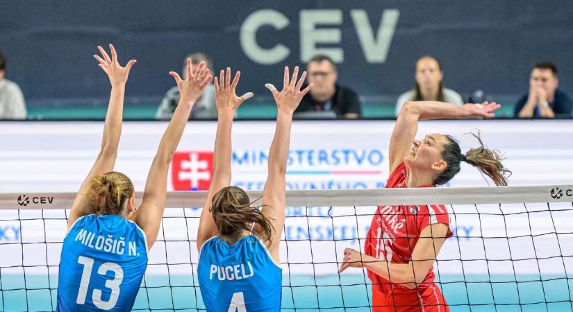 Női röplabda Európa-liga: szlovén előny az elődöntőben