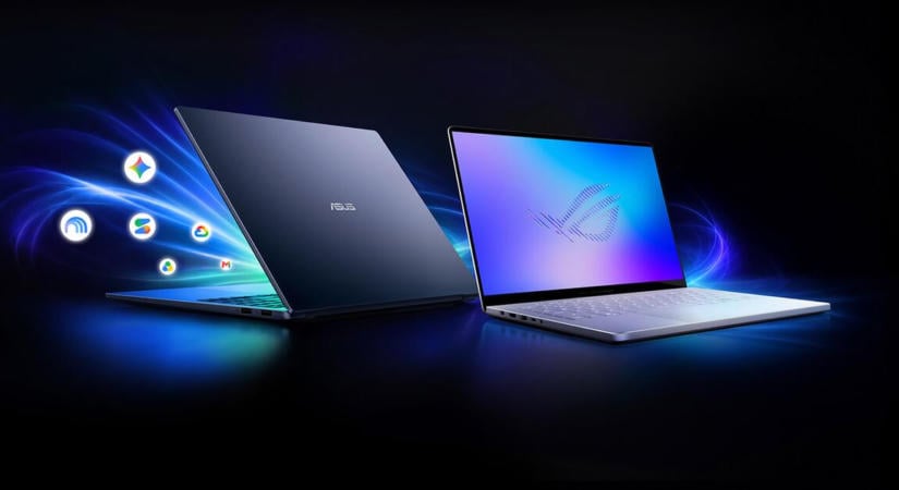 Google AI-hozzáférést ad az ASUS új laptopod mellé