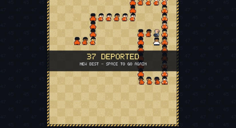 A Tetrisből határfalépítőt, a Snake-ből deportálós játékot csináltak Trumpék