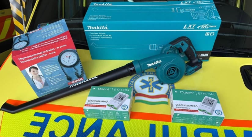 Több mint 52 ezer forintos fejlesztés segíti az enyingi mentők munkáját