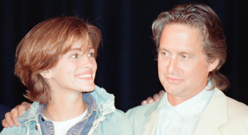 Michael Douglas egyetlen mondattal tette tönkre barátságát Julia Robertsszel