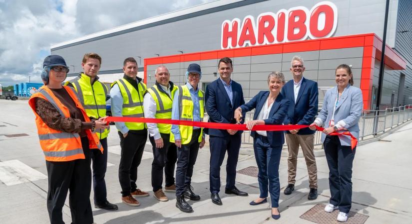 35 millió fontból nyitott új raktárat a Haribo Nyugat-Yorkshire-ben