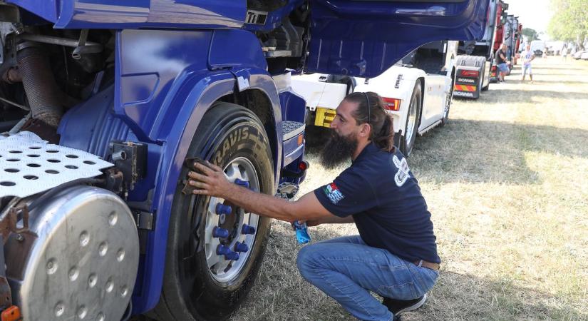 Bánáti Zoltán „Alien” Scania-specialista influencer is eljött a Truck Festre