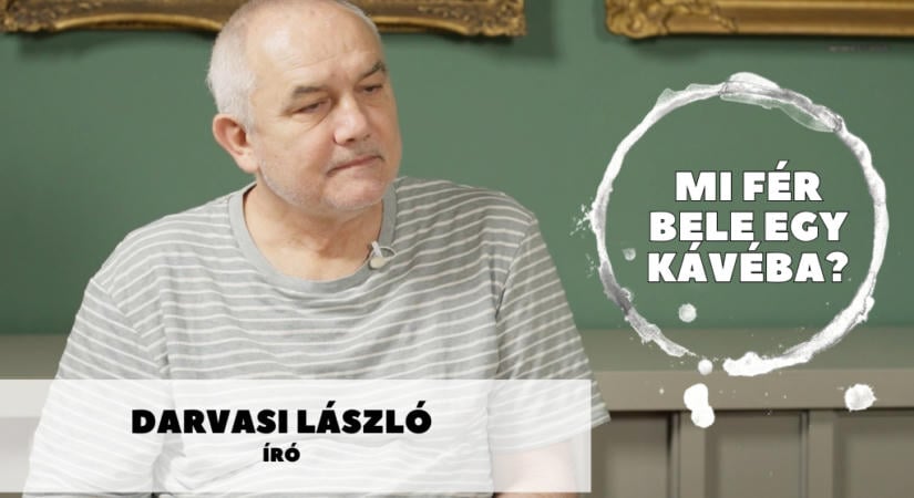 Mi fér bele egy kávéba? Darvasi Lászlóval beszélgetünk szombaton a Maszolon