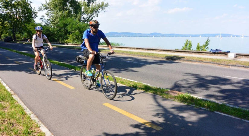 Ezek a Balaton legrosszabb bringaútjai – több szakasz is komoly kritikát kapott