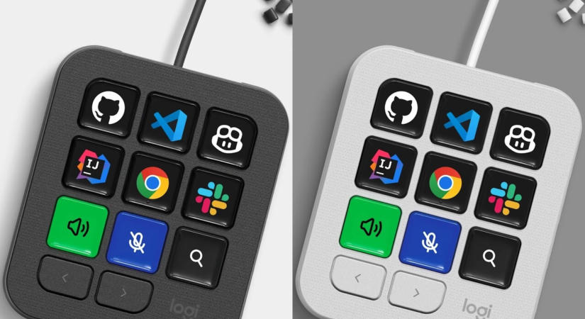 Logitech makrópad az Elgato receptje szerint