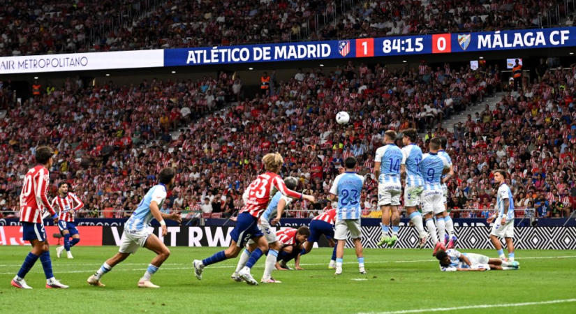 Az Atlético Madrid szenzációs szabadrúgásgóllal kezdte a szezont