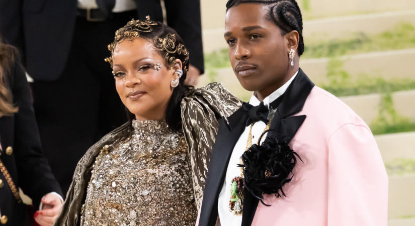 Még egyéves sincs, már második címlapján szerepel Rihanna és AAP Rocky kislánya
