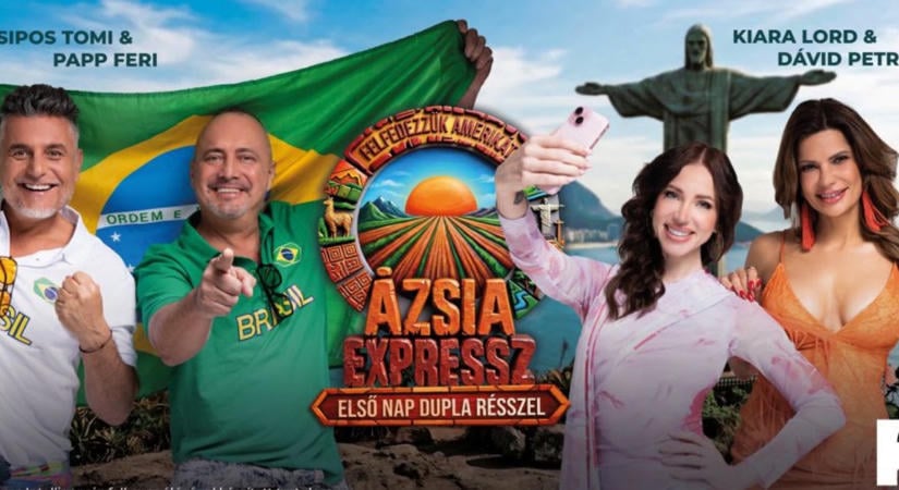 Újra jön A Kísértés és az Ázsia Expressz: egzotikus helyszíneken indul a TV2 őszi szezonja