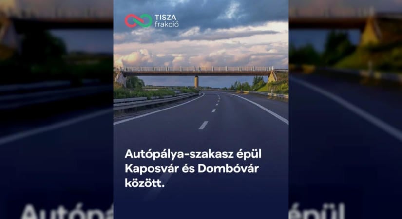 Dr. Lőrincz Viktória: Új közúti összeköttetés épül Kaposvár és Dombóvár között