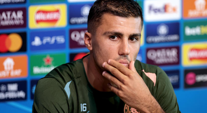 Rodri külön engedélyt kért, hogy kihagyhassa a Manchester City edzését