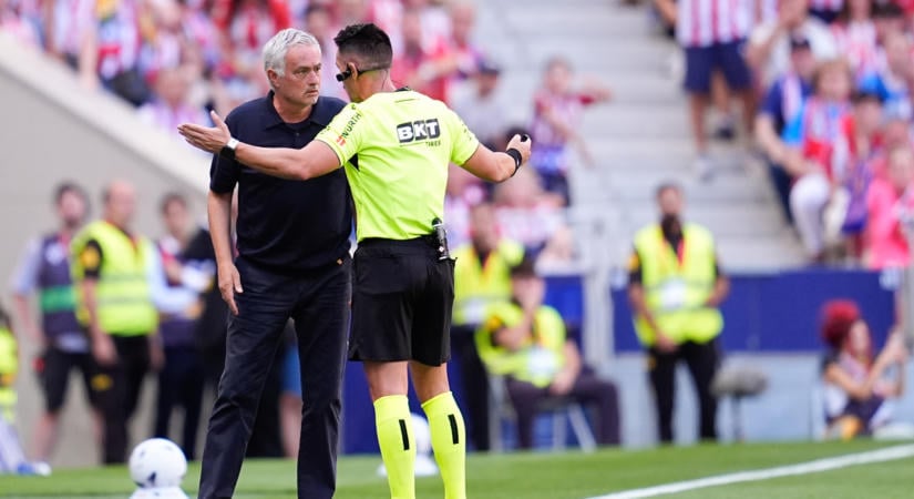 José Mourinho durván elborult a Real Madrid veresége után