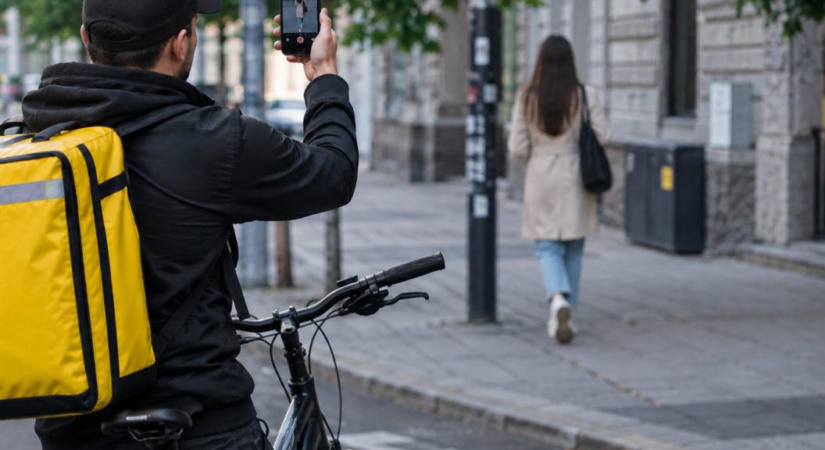 Nőket követett és videózott egy debreceni ételfutár