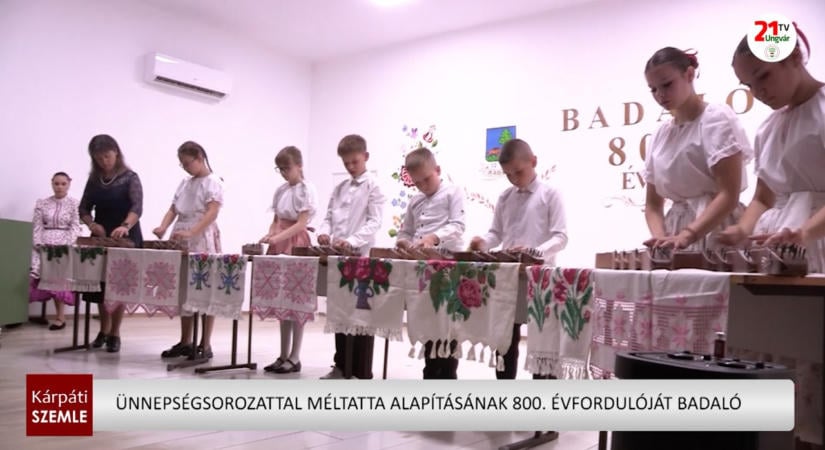 Ünnepségsorozattal méltatta alapításának 800 évfordulóját Badaló – (videó)