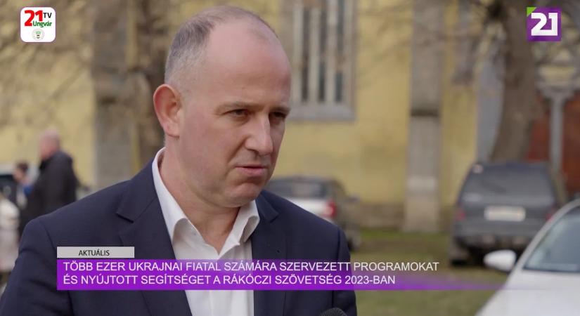 Több ezer ukrajnai fiatal számára szervezett programokat és nyújtott segítséget a Rákóczi Szövetség 2023-ban (videó)