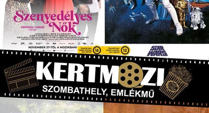 Romantikus vígjáték és Star Wars a csillagos ég alatt – újabb két estén vár a Zenés Kertmozi