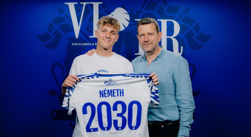 Áradozott Németh Hunorról a Köbenhavn edzője, de figyelmeztette is