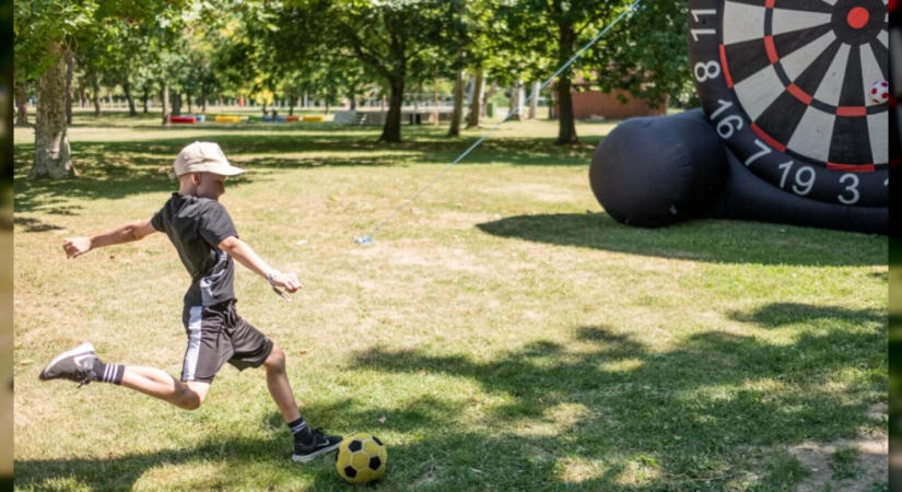 Idén is több ezer gyermek focizott az Erzsébet-táborokban