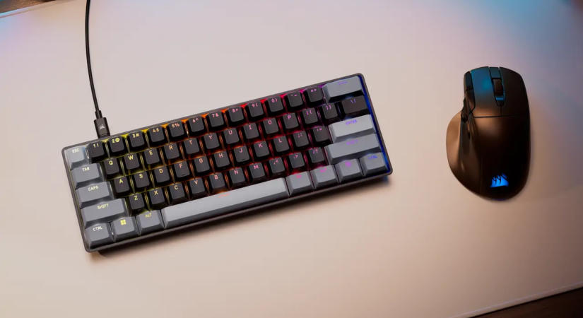 Corsair Clipper Pro Mini 60 billentyűzetteszt – Amikor a méret igenis lényeg