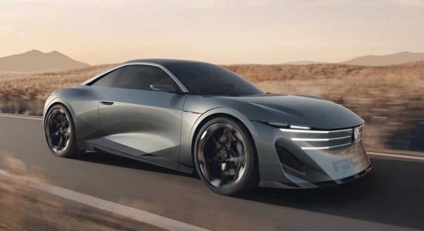 Feltámadt a franciák dögös kupéja, 500 lóerős elektromos autóként tért vissza a Peugeot RCZ