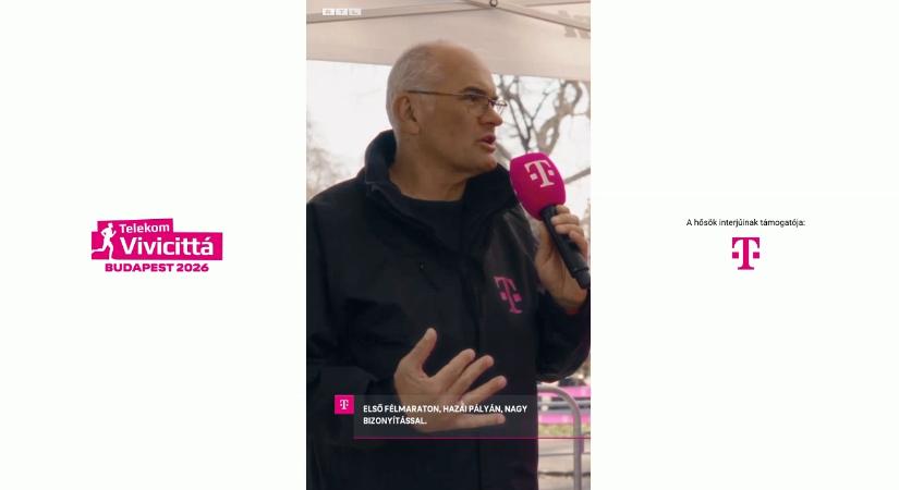 Thomas Richard berobbant a Vivicittá félmaratonon: 1:49-es célidővel futott az egészségéért
