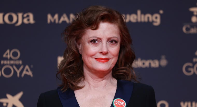Susan Sarandon azt állítja, továbbra is elvesznek tőle filmeket azért, mert kiállt Palesztina mellett
